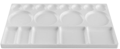 Hatas Plastik Resim Paleti Dikdörtgen