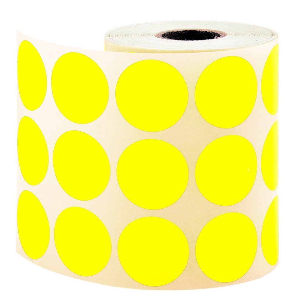 Tanex Nokta Etiket 30mm.Sarı 2000'li