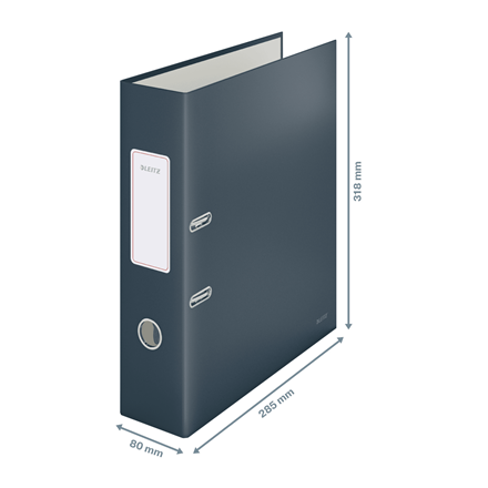 Leitz 180 Cosy Soft Touch Geniş Klasör Gri