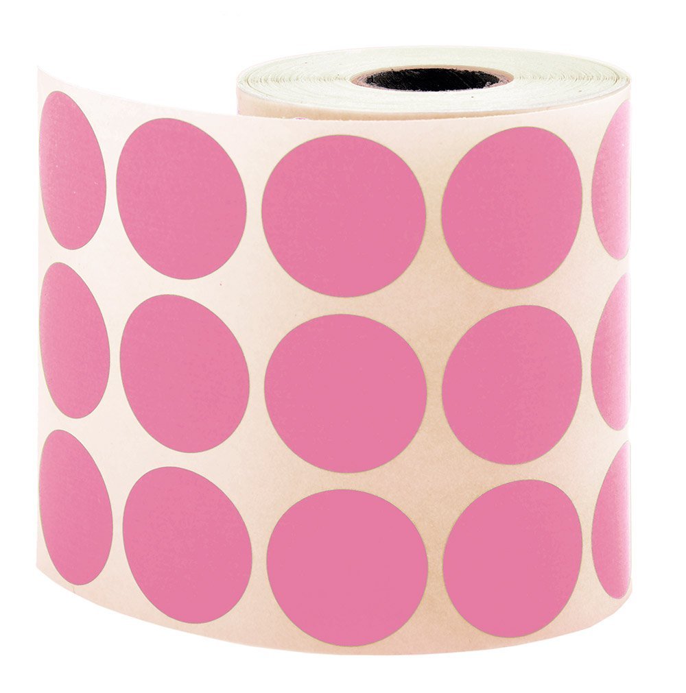 Tanex Nokta Etiket 30mm.Pembe 2000'li