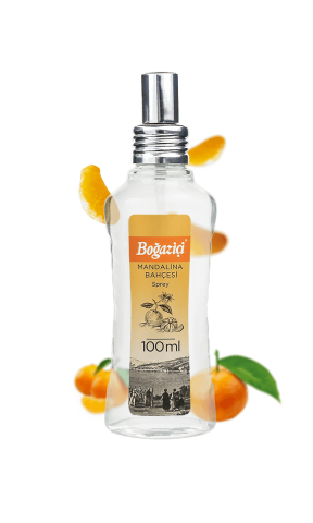 Boğaziçi Mandalina Bahçesi Parfümlü Kolonya 100 Ml Cam Şişe