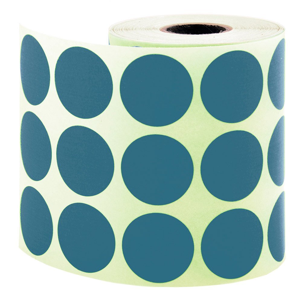 Tanex Nokta Etiket 30mm.Mavi 2000'li