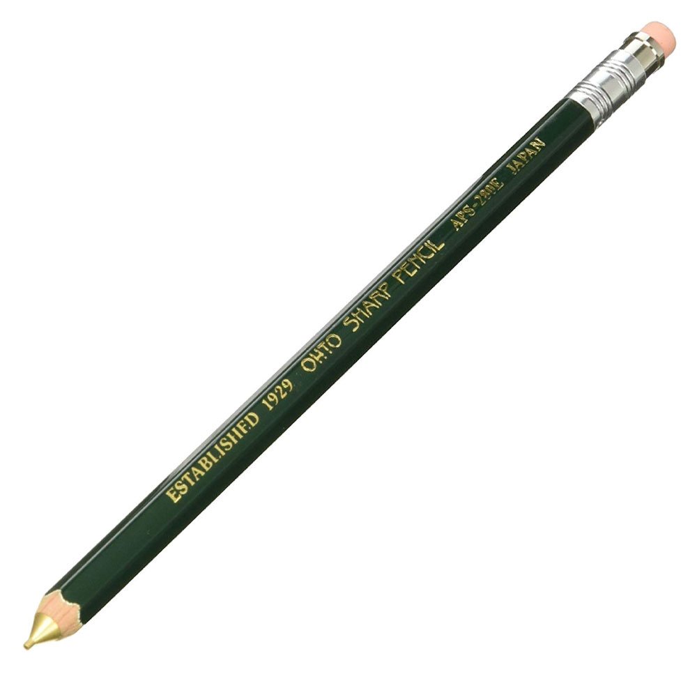 Ohto Wooden Versatil Kalem 0.5 Uç Yeşil APS-280E