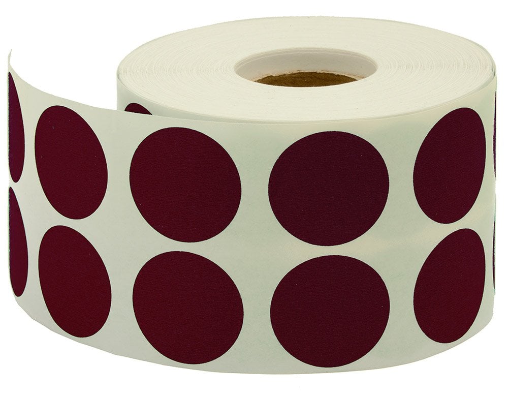 Tanex Nokta Etiket 25mm.Mor 2500'lü