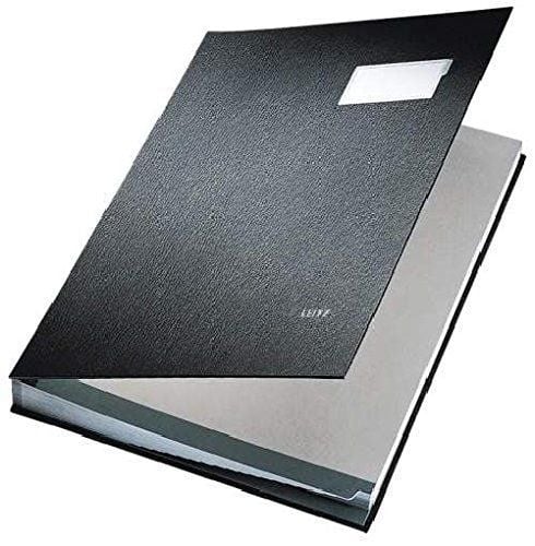 Leitz İmza Dosyası PP 20 Bölmeli Siyah 57000095