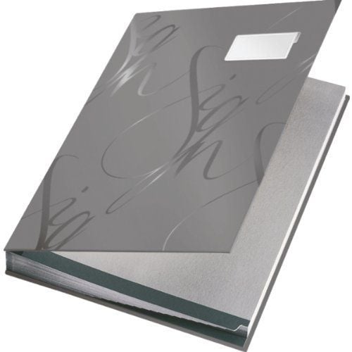 Leitz Design İmza Dosyası 18 Bölmeli Gri 57450085