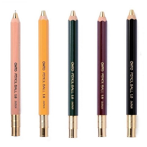 Ohto Pencil Ball Tükenmez Kalem 1.0mm Siyah