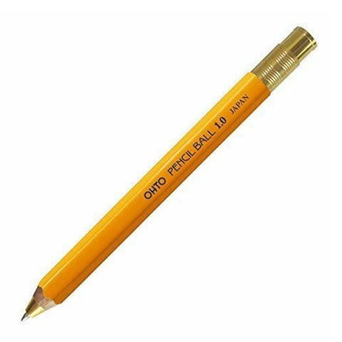 Ohto Pencil Ball Tükenmez Kalem 1.0mm Sarı