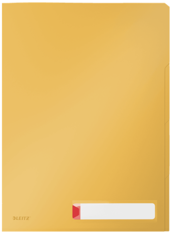 Leitz Cosy 3 Bölmeli L Gizlilik Dosyası, A4 Sarı
