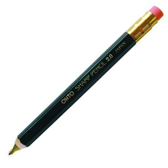 Ohto Wooden Versatil Kalem 2.0mm Siyah