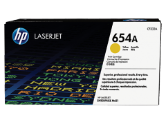 HP 654A Yellow Original LaserJet Toner Cartridge (CF332A)