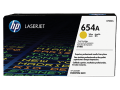 HP 654A Yellow Original LaserJet Toner Cartridge (CF332A)