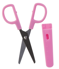 Bu-Bu Kılıflı Makas Pembe