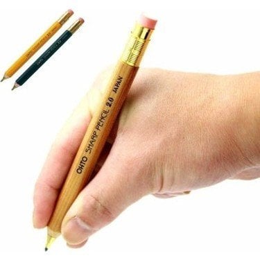 Ohto Wooden Versatil Kalem 2.0mm Sarı