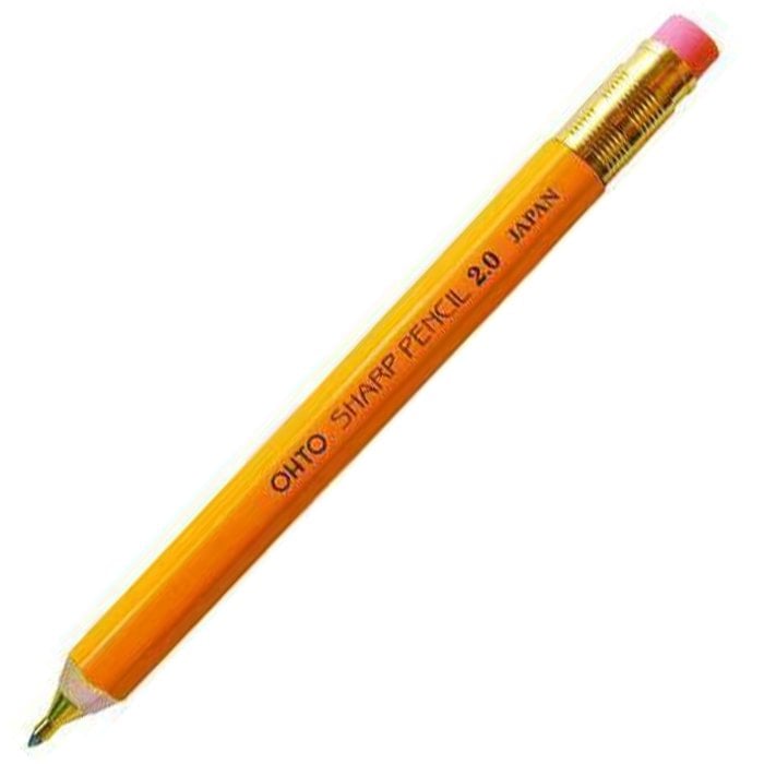 Ohto Wooden Versatil Kalem 2.0mm Sarı