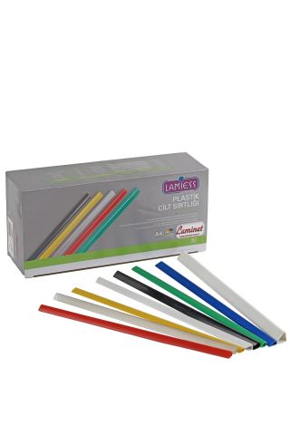 Lamiess 15 Mm Plastik Sırtlık Yeşil 50'Li