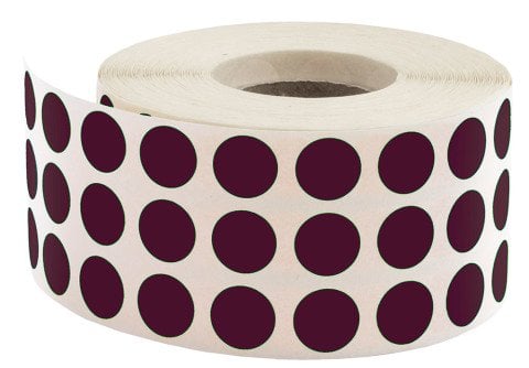 Tanex Nokta Etiket 10mm.Mor 5000'li