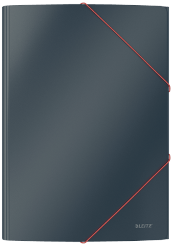 Leitz Cosy Soft Touch Lastik Kilitli Dosya, A4 Gri