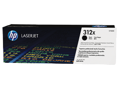 HP 312X Yüksek Kapasiteli Siyah Orijinal LaserJet Toner Kartuşu (CF380X)