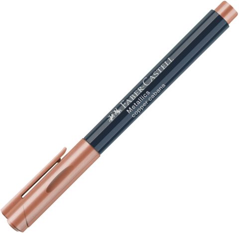 Faber Castell Metalik Markör Bakır