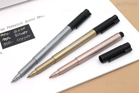 Faber Castell Metalik Markör Böğürtlen