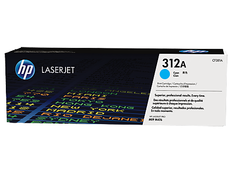 HP 312A Camgöbeği Orijinal LaserJet Toner Kartuşu (CF381A)