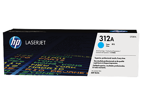 HP 312A Camgöbeği Orijinal LaserJet Toner Kartuşu (CF381A)
