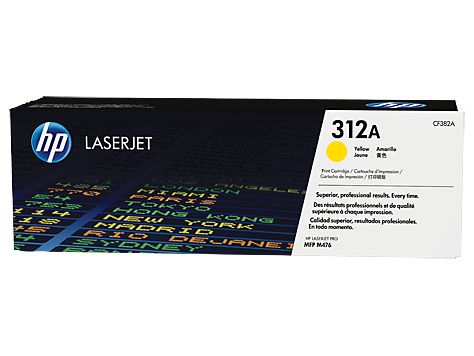 HP 312A Sarı Orijinal LaserJet Toner Kartuşu (CF382A)