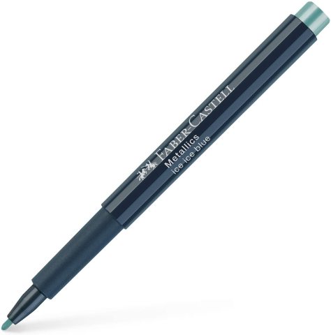 Faber Castell Metalik Markör Buz Mavisi