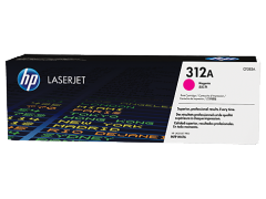 HP 312A Magenta Original LaserJet Toner Cartridge (CF383A)