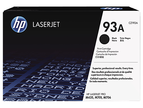 HP 93A Siyah Orijinal LaserJet Toner Kartuşu (CZ192A)