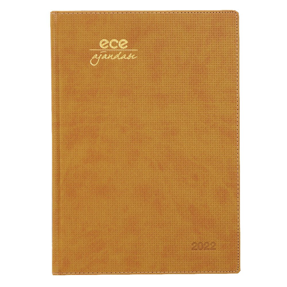 Ece Haftalık Ajanda 20X28 Çeşme NO:12 Taba