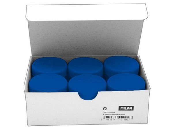 Milan Guaj Boya - 6x40ml Mavi