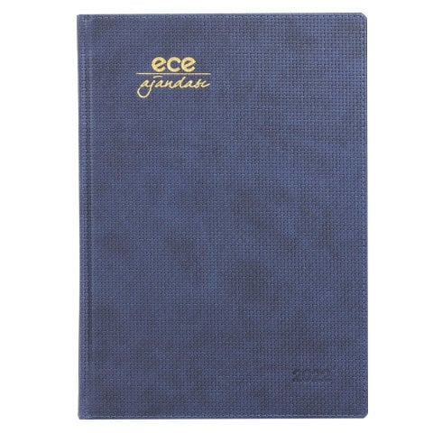 Ece Haftalık Ajanda 20X28 Çeşme NO:12 Lacivert
