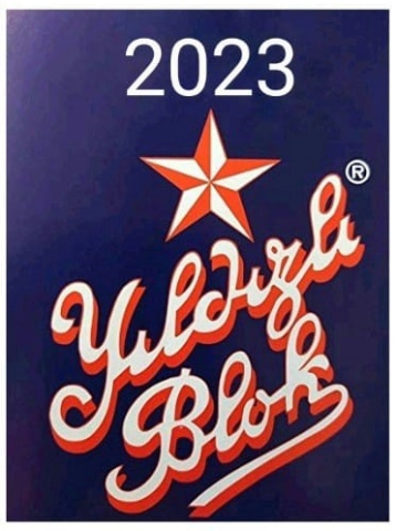 Yıldızlı Blok Masa Takvimi 2023