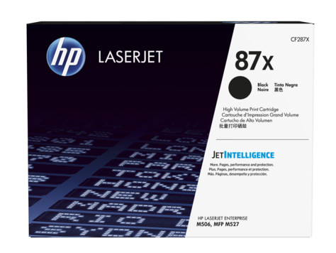 HP 87X Yüksek Kapasiteli Siyah Orijinal LaserJet Toner Kartuşu (CF287X)