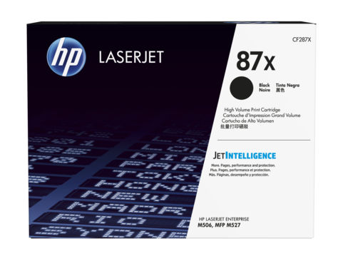HP 87X Yüksek Kapasiteli Siyah Orijinal LaserJet Toner Kartuşu (CF287X)