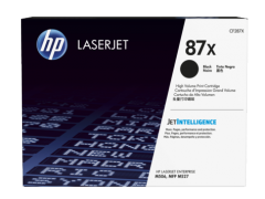 HP 87X Yüksek Kapasiteli Siyah Orijinal LaserJet Toner Kartuşu (CF287X)