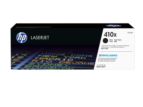 HP 410X Yüksek Kapasiteli Siyah Orijinal LaserJet Toner Kartuşu (CF410X)