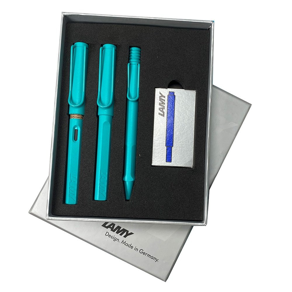 Lamy Safari Set 3'lü Aquamarine