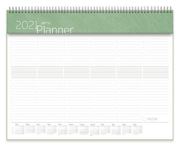 Gıpta 2021 Masaüstü Planlayıcı 40x28cm