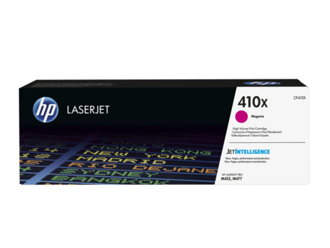 HP 410X Yüksek Kapasiteli Macenta Orijinal LaserJet Toner Kartuşu (CF413X)