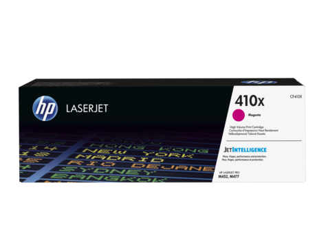 HP 410X Yüksek Kapasiteli Macenta Orijinal LaserJet Toner Kartuşu (CF413X)
