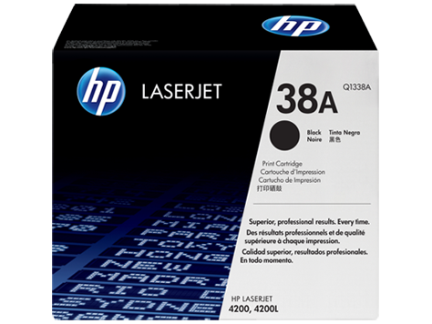 HP 38A Siyah Orijinal LaserJet Toner Kartuşu (Q1338A)