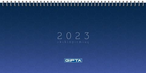Gıpta Parc 2023 Masa Takvimi 16x33