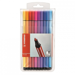 Stabilo Pen 68 Keçeli Kalem 20 Renk Askılı Paket