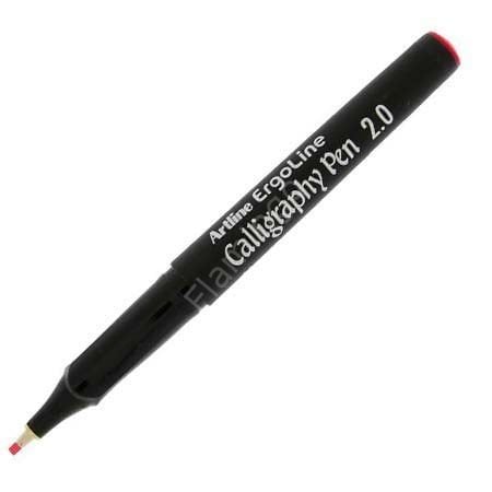 Artline 242 Kaligrafi Kalemi 2.0mm Kırmızı