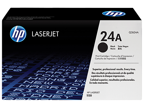 HP 24A Siyah Orijinal LaserJet Toner Kartuşu (Q2624A)