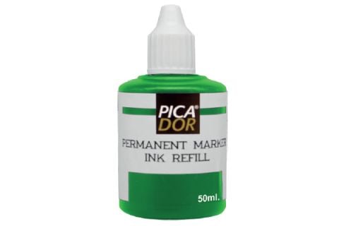 Picador Permanent Kalem Mürekkebi Yeşil 50ML.