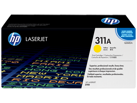 HP 311A Sarı Orijinal LaserJet Toner Kartuşu (Q2682A)
